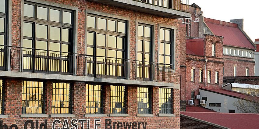 Metal Windows - Hero Castle Brewery - Outside Windows View