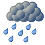 rain cloud icon