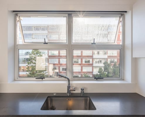 Tollman - Kaplan apartment Sea Point - Aluminium - Kitchen Window