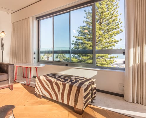 Tollman - Kaplan apartment Sea Point - Aluminium - Lounge