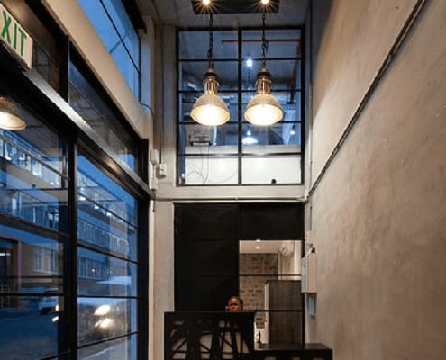 Iron Works - Interior - Metal Windows