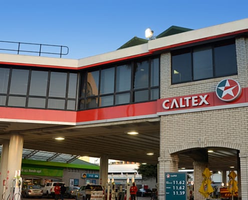 Caltex V&A Waterfront - Metal Windows - Outside View - Garage