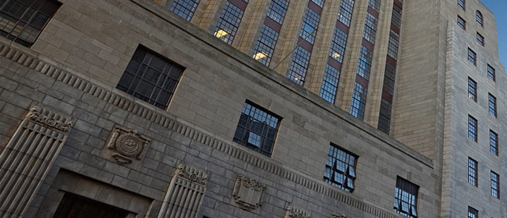 The General Post Office Building - Metal Windows