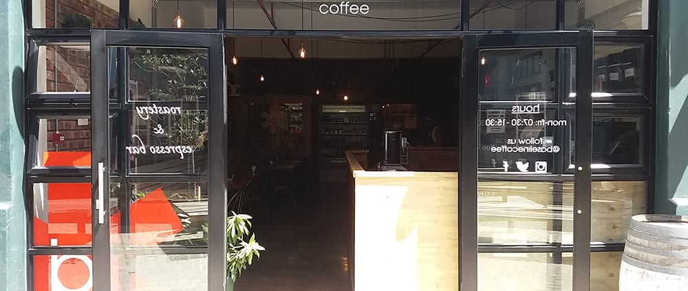 Baseline coffee - aluminium doors - Metal windows