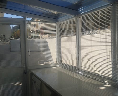 Inner Kitchen View - House Lipmen - Metal Windows