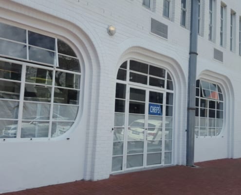 Chefs Restaurant - Steel Windows - Metal Windows - Entrance