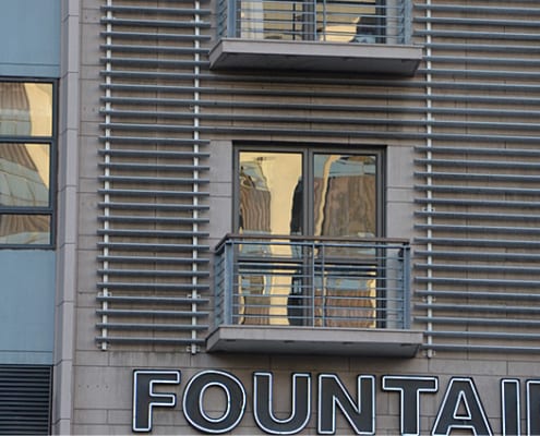 Fountains Hotel - Metal Windows