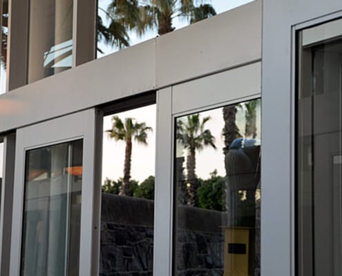 Table Bay Hotel - Metal Windows - Entrance Exterior