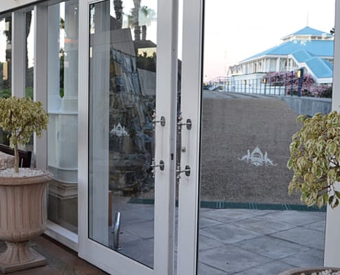 Table Bay Hotel - Metal Windows - Glass Entrance