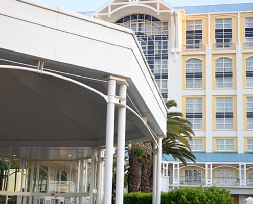 Table Bay Hotel - Metal Windows - Ouitside View