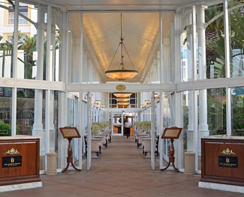 Table Bay Hotel - Metal Windows - Walkway