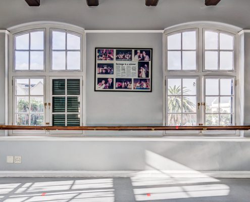 The Waterfront Theatre School - Metal Windows - Interior View The Waterfront Theatre School - Metal Windows - Interior View